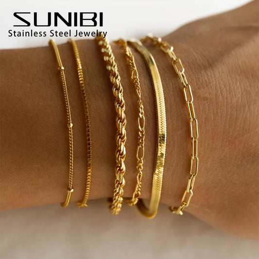 Snake Chain Bracelets for Women