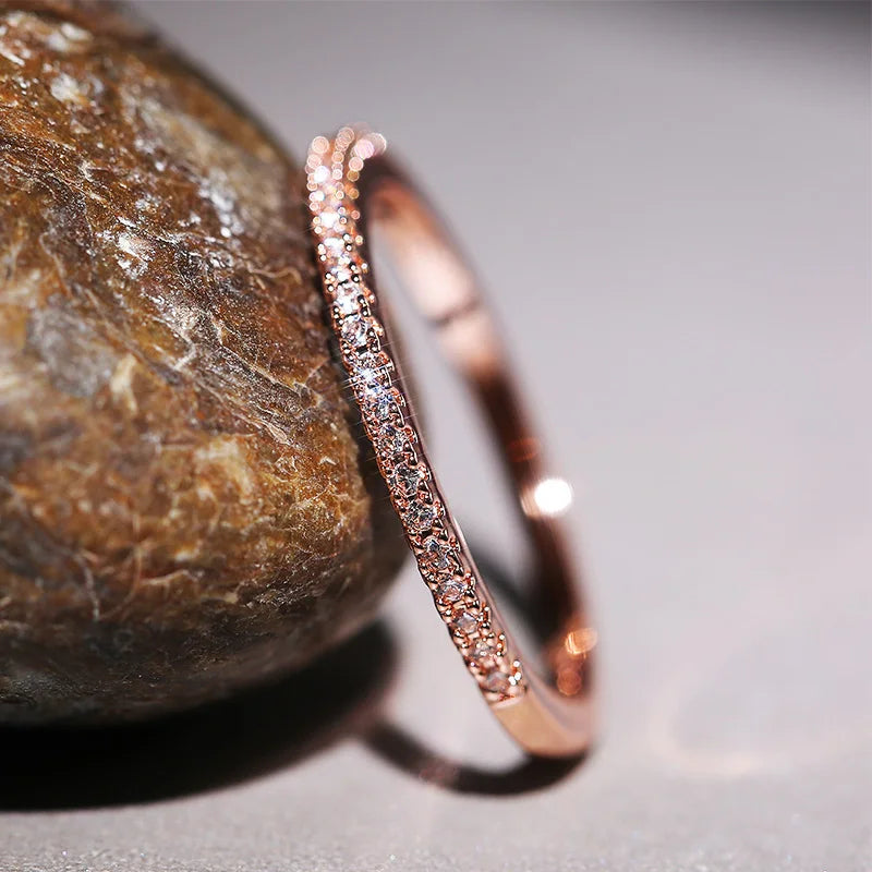 Minimalist Thin Rings for Women