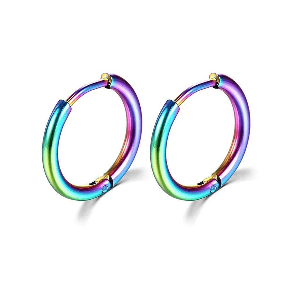 Stainless Steel Small Hoop Earrings for Women