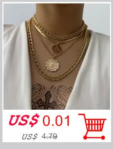 Snake Chain Choker Necklace for Women