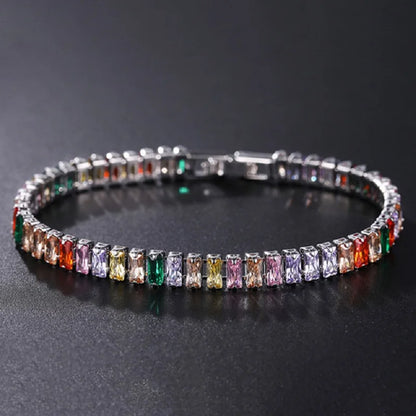 Zirconia Crystal Tennis Bracelets For Women