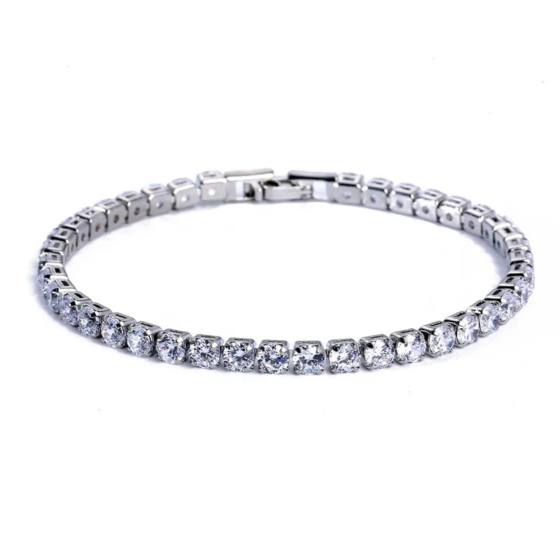 Zirconia Crystal Tennis Bracelets For Women