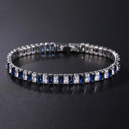 Zirconia Crystal Tennis Bracelets For Women