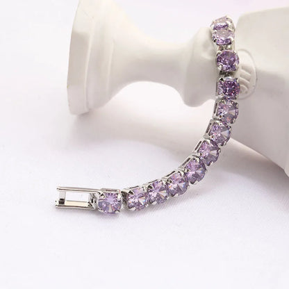 Zirconia Crystal Tennis Bracelets For Women