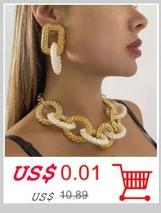 Snake Chain Choker Necklace for Women