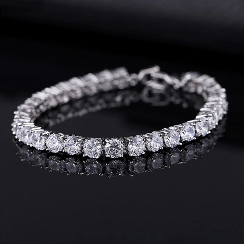 Zirconia Crystal Tennis Bracelets For Women