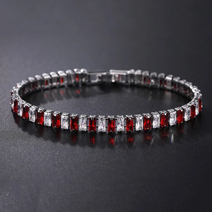 Zirconia Crystal Tennis Bracelets For Women