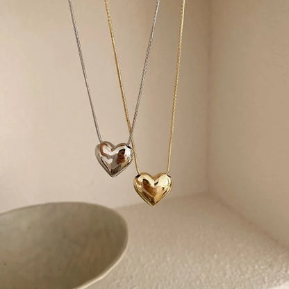 Heart Pendant Necklace for Women