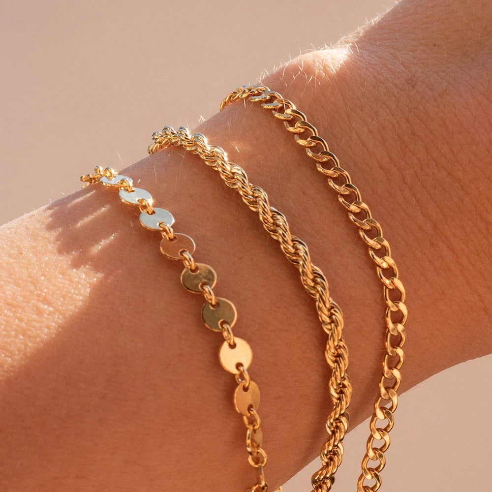 Snake Chain Bracelets for Women